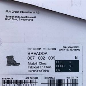 Aldo Winter Boots: size 6